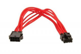 GeLid CA-8P-04 30cm Red Sleeved 8-pin EPS Cable