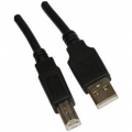 BattleBorn 6 Foot Black USB 2.0 Cable A-Male to B-Male
