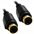 Male to Male Din4 75 Foot S-Video Cable