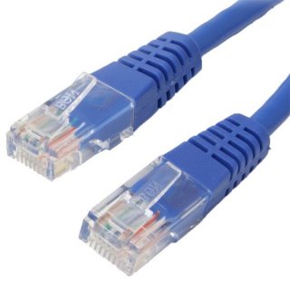BattleBorn 5 Foot - Cat6 Ethernet Network Lan Patch Cable Cord 550 Mhz Rj45 Gigabit - Blue