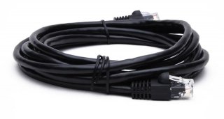 BattleBorn 7 Foot Category 6a UTP RJ45 Ethernet Network Cable (BLACK)