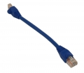 Battleborn 6inch Cat6a RJ45 Ethernet Network Patch Cable (Blue)