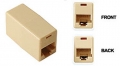 BattleBorn Cat5e Coupler, Ivory, RJ45 Female, Unshielded