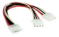 BattleBorn 4-Pin Molex Splitter Adapter - 1x5.25" to 2x5.25" Power
