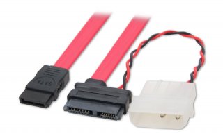 Syba SATA to Mini SATA with Molex Power Adapter