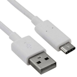 BattleBorn 3 Foot White USB A to USB C Cable