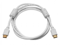 MonoPrice 4026 6 Foot Ferrite Core High Speed HDMI Cable - White
