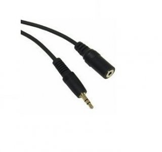 BattleBorn 6 foot Male to Female Stereo 3.5mm Extension Cable