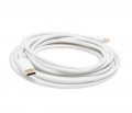 Syba SY-CAB33025 15 foot DisplayPort to Mini DP M to Mcable - WHITE