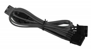 BattleBorn Molex to 3 x Molex 30cm Converter Cable Black Braided