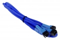 BattleBorn CB-3MF33 3pin Fan to 3 x 3pin Cable - Braided Dark Blue