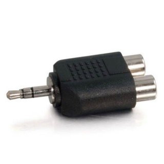 C2G 3.5mm Stereo Male to Dual RCA Female Audio Adapter