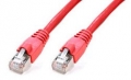 BattleBorn 25 ft RJ45 Cat5e Red Ethernet Crossover Network Cable