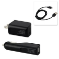 Reiko Micro-USB Data Cable and Charger 3IN1 V9