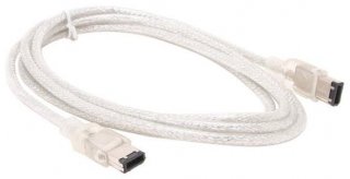 Syba 6 Foot 6-pin to 6-pin IEEE 1394 FireWire Cable