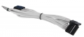 NZXT CABLE-NT-CB-43SATA-W Molex to 3x SATA Cable (White)