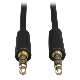 Tripp Lite P312-001 1 Foot Mini Stereo Audio Dubbing Cord 3.5mm M/M