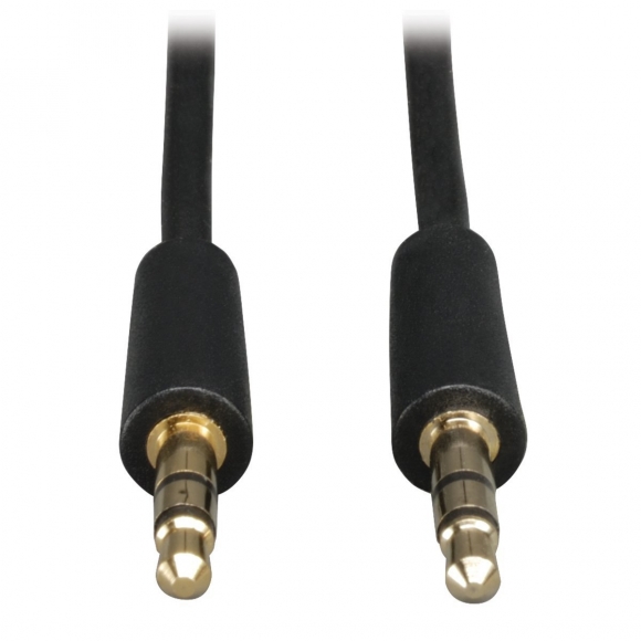 Tripp Lite P312-001 1 Foot Mini Stereo Audio Dubbing Cord 3.5mm M/M
