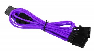 BattleBorn Purple Braided Molex to 3 x Molex Cable