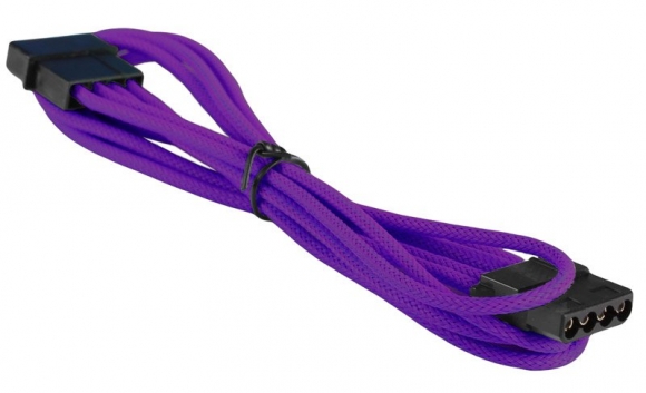 BattleBorn M/F Molex Extension Cable (Purple Braided)