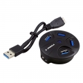 X-MEDIA XM-UB3004 4-Port SuperSpeed USB 3.0 Mini Hub