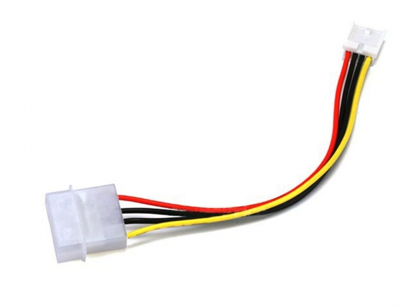 Monoprice 6" 4-Pin Molex to 4-Pin Floppy Power Adapter
