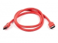 MonoPrice 8790 3 foot SATA External Shielded Cable - eSATA to eSATA (Type I to Type I) - Red