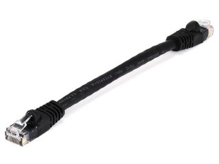 Battleborn 6inch Cat6 RJ45 Ethernet Network Patch Cable (Black)