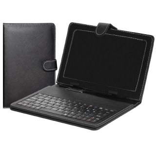SuperSonic SC107KB 7" Tablet Folio Case with Keyboard (Black)