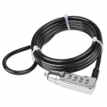 Exel 264135 Serialized Combination Security Cable Lock