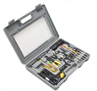 Syba 56-Piece Tool Kit with Blow Mold Case