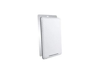 BodyGuardz BZ-ACWN7-0712 Armor Carbon Fiber PVC White Nexus 7 Skin
