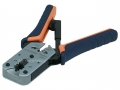 MonoPrice 3352 Wire Stripper Ratcheting Multi-modular Tool HT-L2182R