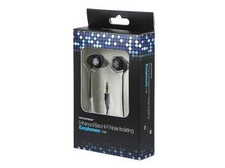 MonoPrice 9927 Hi-Fi Enhanced Bass Noise Reducing Earbuds - Black