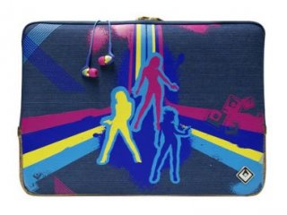 Isis Dei PISNEO13 13" SkullCandy Pistol Whip Neoprene Laptop Sleeve