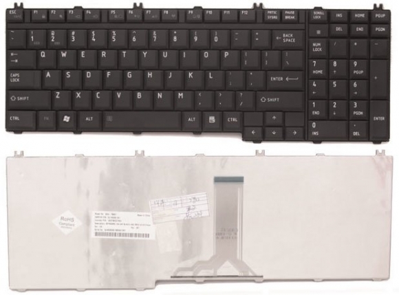 Toshiba Satellite P/L/Qosmio/G/F/X Replacement Keyboard