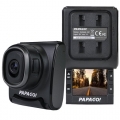 Refurbished PAPAGO! LORA GoSafe 381 1080p Dash Cam w/2 Slide-Out LCD Screen