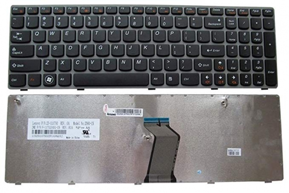 Replacement Keyboard for IBM Lenovo Ideapad Z560 Z560A Z565 Z565A US Frame Black