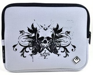Isis Dei Rocker ROCNEO7 Neoprene 9" Netbook Sleeve (Grey / Black)