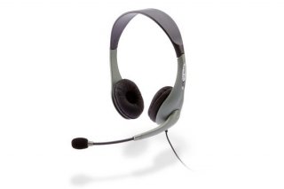 Cyber Acoustics AC-201 3.5mm Binaural Headset with Boom Mic