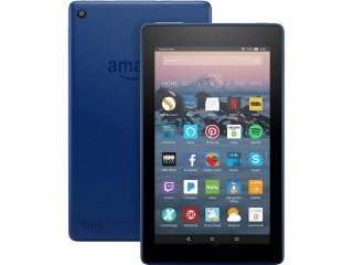 Amazon B01IO618J8 Fire 7 Tablet with Alexa 7 Display, 8 GB, Marine Blue