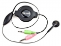 Zonet ZSY5110 Retractable Sky Headset with Built-in Microphone