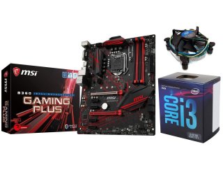 Intel i3-8100 and MSI B360 Gaming Plus Motherboard and CPU Combo