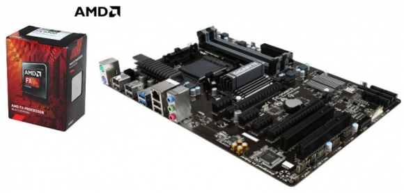 AMD FX-8320 8-Core and Gigabyte GA-970A-DS3P Motherboard CPU Combo