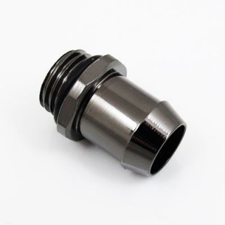 XSPC G1/4" to 1/2" Barb Fitting (Black Chrome)