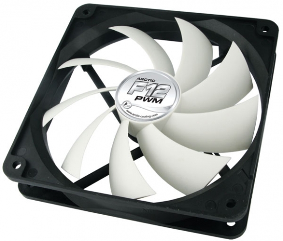 Arctic F12 PWM 120mm Fluid Dynamic Case Fan with 4-Pin Power