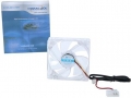 Masscool FDC09025S1M 90mm Clear Case Fan with 3+4Pin Power