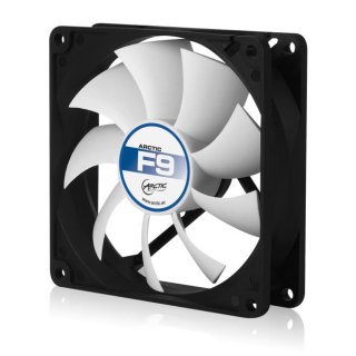 Arctic Cooling F9 92mm Low Noise Case Fan (Black / White)