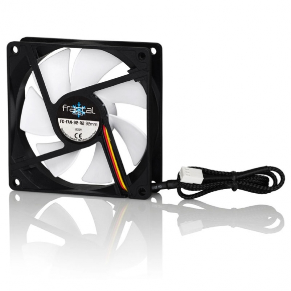 Fractal Design Silent Series R2 92mm 3-Pin Case Fan (Black)