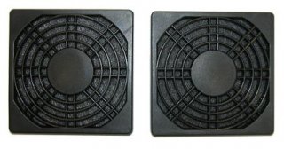 Masscool FFT-2P-90MM 90mm ABS Plastic Foam Fan Filters (2 Pack)